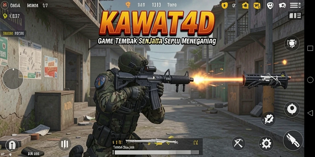 Tampilan antarmuka permainan KAWAT4D yang menarik dan dinamis.