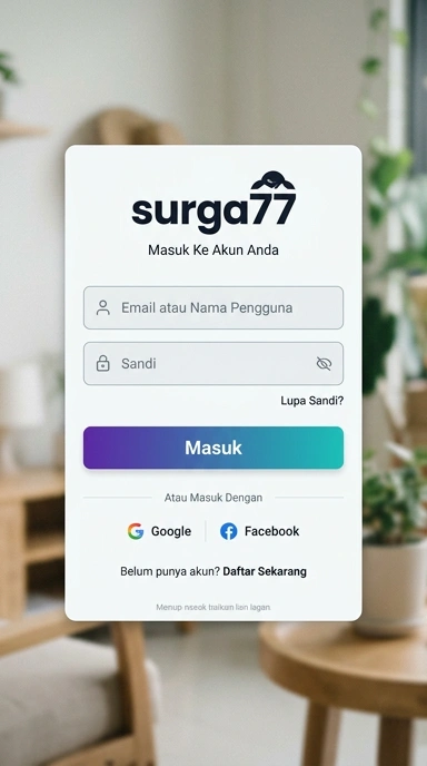 Masuk Akun surga77 dengan Mudah dan Cepat